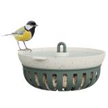 Miska na kulki z nasionami/poidło Essential feeder bowl, kolor zielony liściasty, 16 cm