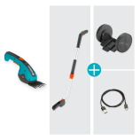 Gardena Akumulatorowe nożyce do trawy ClassicCut Li – zestaw