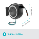 Gardena Akumulatorowa skrzynka ścienna PowerRoll XXL, zestaw, 40 m, biała