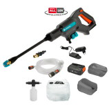 Gardena Akumulatorowa myjka średniociśnieniowa AquaClean 24/18 V P4A Premium – zestaw