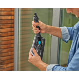 Gardena Cleansystem – myjka do okien, myjka do okien z mikrofibrą i krawędzią wycierającą
