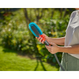 Zestaw do mycia rowerów Gardena Cleansystem ze szczotką, wężem i kostkami mydła