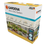Gardena Zestaw startowy Micro-Drip-System na balkony / 15 roślin