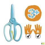 Nożyczki treningowe Fiskars, turkusowe 3+ 1064068