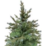 Strom vianočný umelý smrek strieborný s kovovým stojanom