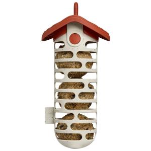Karmnik na kulki z łójem Cosy suet ball feeder, kolor tuscan red, 10 cm