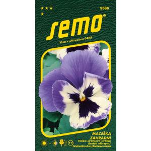 Semo Garden Pansy Glacier Ice Violet White 0,3g