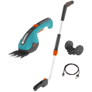 Gardena Akumulatorowe nożyce do trawy ClassicCut Li – zestaw