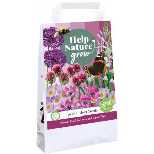 Mieszanka dla owadów - VIOLET FRIENDS 50 cebulek