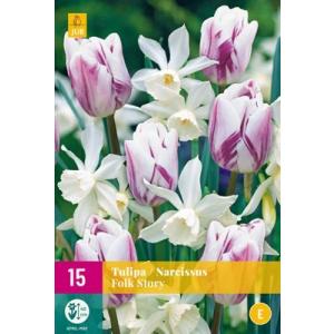 Tulipan Żonkil Opowieść ludowa "E