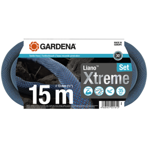 Gardena Wąż tekstylny Liano™ Xtreme 15 m – zestaw