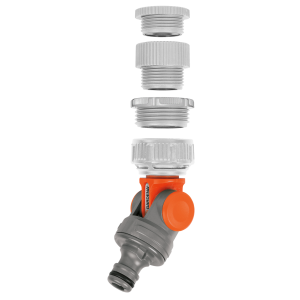 Gardena Obrotowe złącze do kranu 33,3 mm (G 1") / 26,5 mm (G 3/4") / 21 mm (G 1/2")